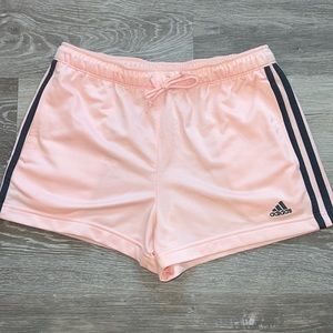 Pink Adidas shorts